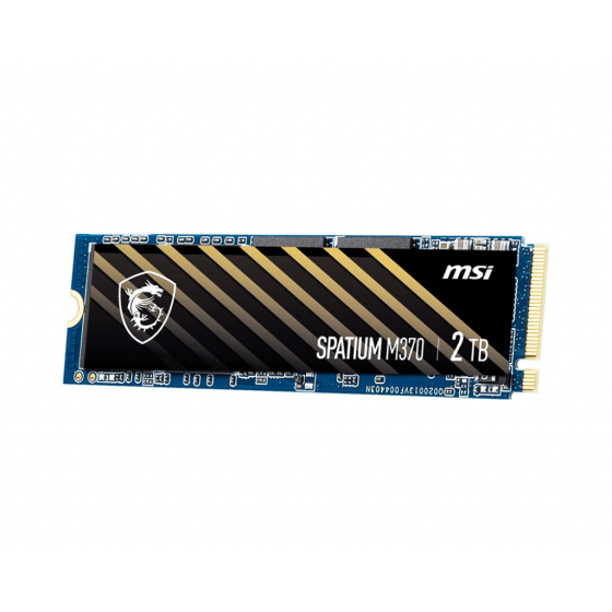MSI SPATIUM M370 2TB M.2 PCIe NVMe SSD