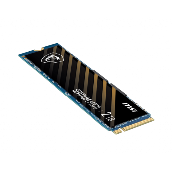 MSI SPATIUM M370 2TB M.2 PCIe NVMe SSD