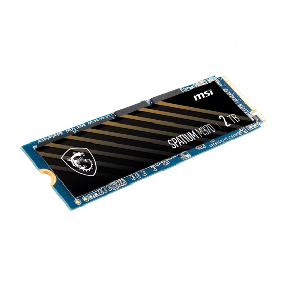MSI SPATIUM M370 2TB M.2 PCIe NVMe SSD