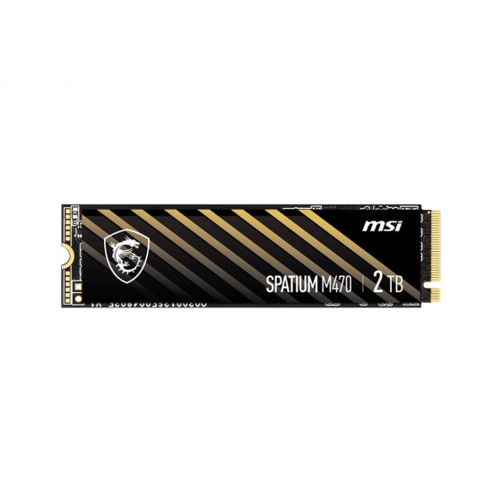 MSI SPATIUM M470 2TB M.2 PCIe Gen 4 NVMe SSD