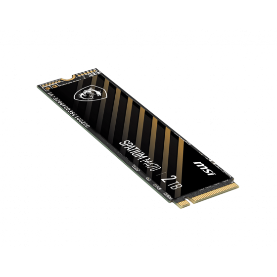 MSI SPATIUM M470 2TB M.2 PCIe Gen 4 NVMe SSD