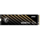 Msi Spatium M461 2TB M.2 NVMe PCIe Gen4 SSD