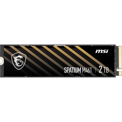 Msi Spatium M461 2TB M.2 NVMe PCIe Gen4 SSD