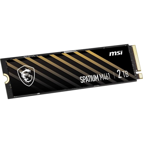 Msi Spatium M461 2TB M.2 NVMe PCIe Gen4 SSD