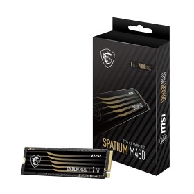 Msi Spatium M480 1TB M.2 NVMe PCIe Gen4 SSD