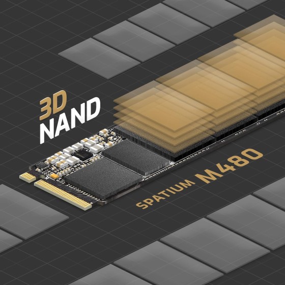 Msi Spatium M480 1TB M.2 NVMe PCIe Gen4 SSD