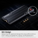Samsung 9100 PRO 2TB Gen5 M.2 NVME SSD With Heatsink Samsung 9100 PRO 2TB Gen5 M.2 NVME SSD With Heatsink