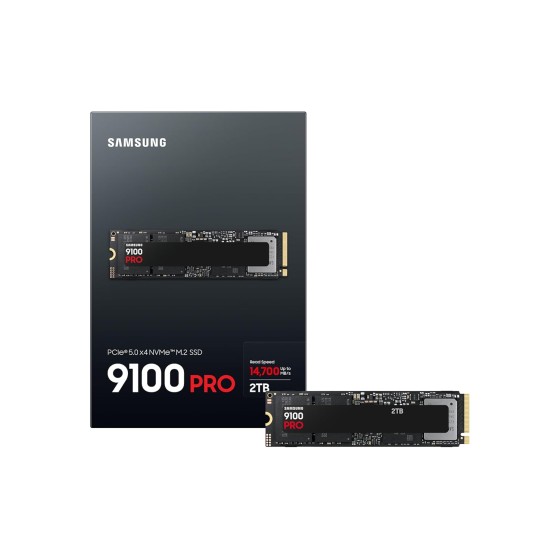 Samsung 9100 PRO 2TB Gen5 M.2 NVME SSD