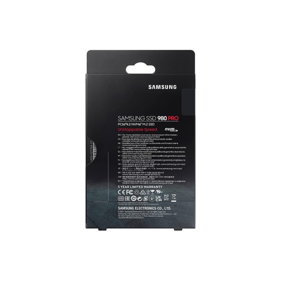 Samsung 980 Pro 2TB M.2 NVMe Gen4 Internal SSD