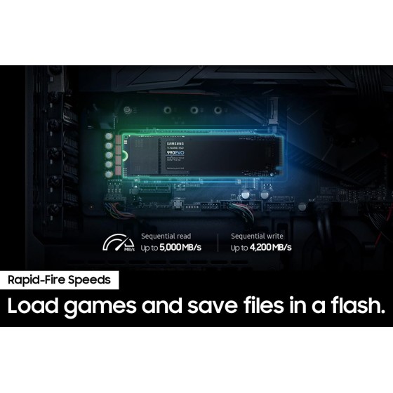 Samsung 990 Evo 1TB Gen4 M.2 Nvme SSD