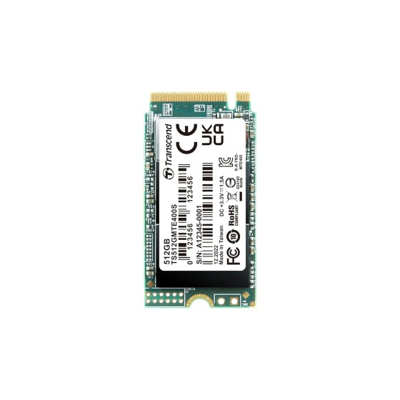 Transcend 512GB M.2 2242 NVMe Gen3X4 SSD Transcend 512GB M.2 2242 NVMe Gen3X4 SSD