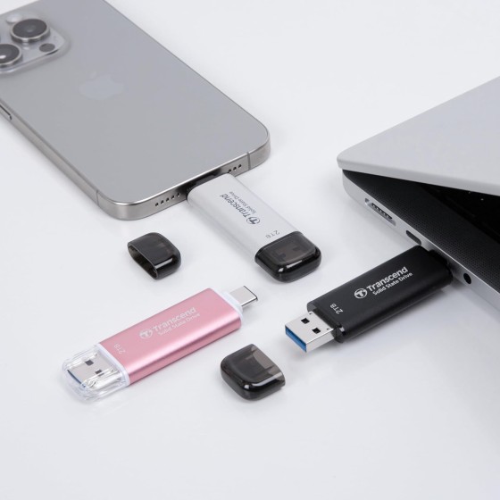 Transcend ESD310 2TB Black External Portable SSD