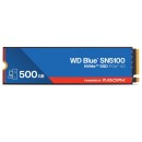 Western Digital Blue SN5100 NVMe 500GB M.2 Gen4 SSD Western Digital Blue SN5100 NVMe 500GB M.2 PCIe Gen4 x4 Solid State Drive with Read & Write Speed upto 7100MB/s & 6,700MB/s and 5-Year Limited Warranty