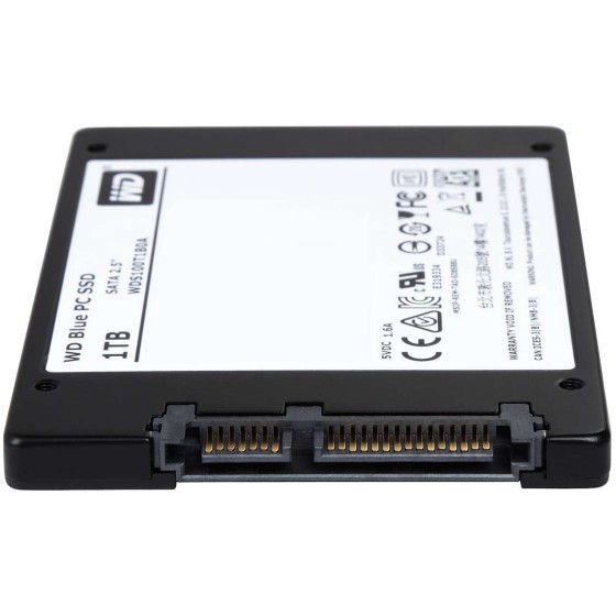 WD Blue 3D NAND 2.5-Inch 7mm 1TB SATA 6Gb/s Internal Solid State Drive WD Blue 3D NAND 2.5-Inch 7mm 1TB SATA 6Gb/s Internal Solid State Drive