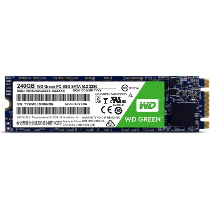 WD Green M.2 2280 240GB SATA 6Gb/s Internal Solid State Drive