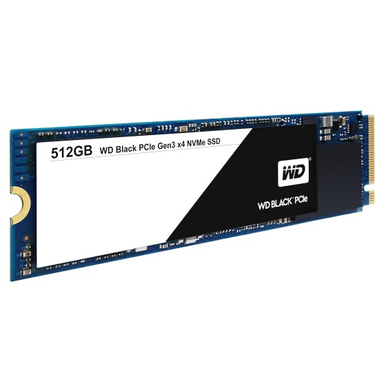 WD Black PCIe NVMe-based SSD M.2 2280 512GB Internal Solid State Drive [WDS512G1X0C]