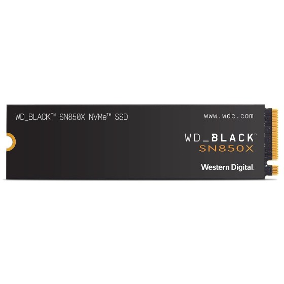 WD_BLACK Western Digital SN850X NVMe 8TB, Upto 7200MB/s R, 6600MB/s W, 5Y Warranty, PCIe Gen 4 NVMe M.2 (2280), Gaming Storage, Internal Solid State Drive (SSD) (WDS800T2X0E)
