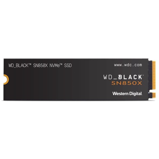 WD_BLACK Western Digital SN850X NVMe 8TB, Upto 7200MB/s R, 6600MB/s W, 5Y Warranty, PCIe Gen 4 NVMe M.2 (2280), Gaming Storage, Internal Solid State Drive (SSD) (WDS800T2X0E)