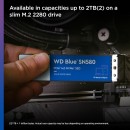 Western Digital Blue SN580 NVMe 500GB M.2 Gen4 SSD