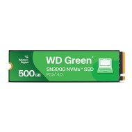 WD Green SN3000 500GB PCIe Gen4 M.2 2280 NVMe SSD