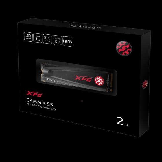XPG Gammix S5 2TB PCIe Gen3 M.2 SSD XPG Gammix S5 2TB PCIe Gen3 M.2 SSD