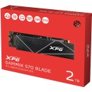 XPG GAMMIX S70 BLADE 2TB M.2 NVMe PCIe Gen4 SSD XPG GAMMIX S70 BLADE 2TB M.2 NVMe PCIe Gen4 SSD