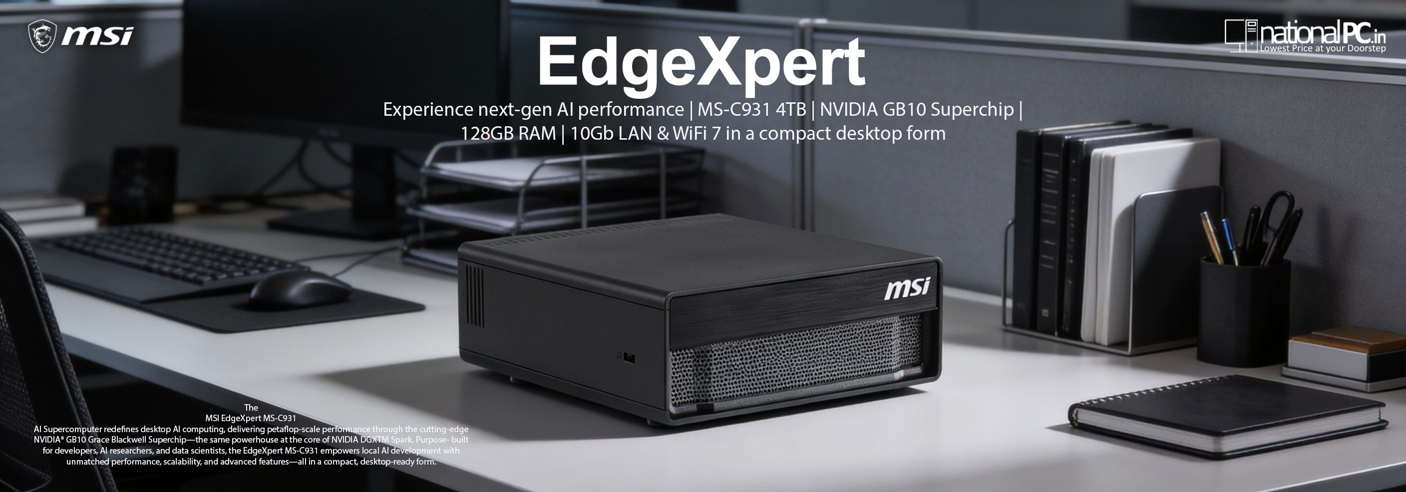 MSI EdgeXpert MS-C931 Review: The 4TB, 3-Year-Warranty AI Box That Makes Local LLM Work Practical