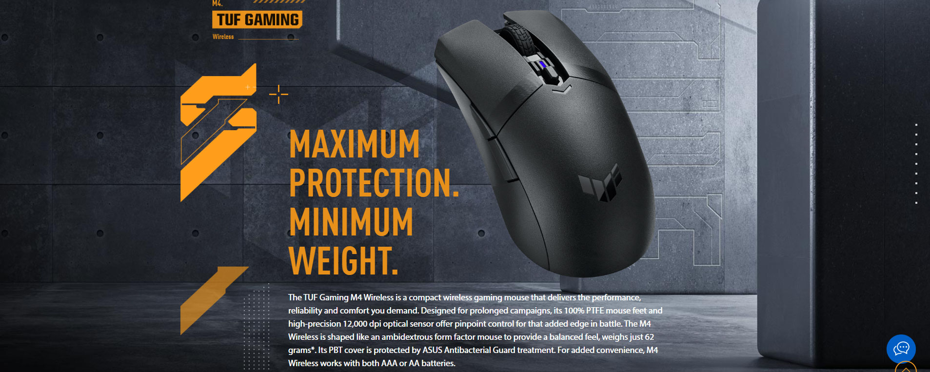 ASUS TUF Gaming M4 Wireless Review: Lightweight, Travel-Friendly Dual-Mode Mouse