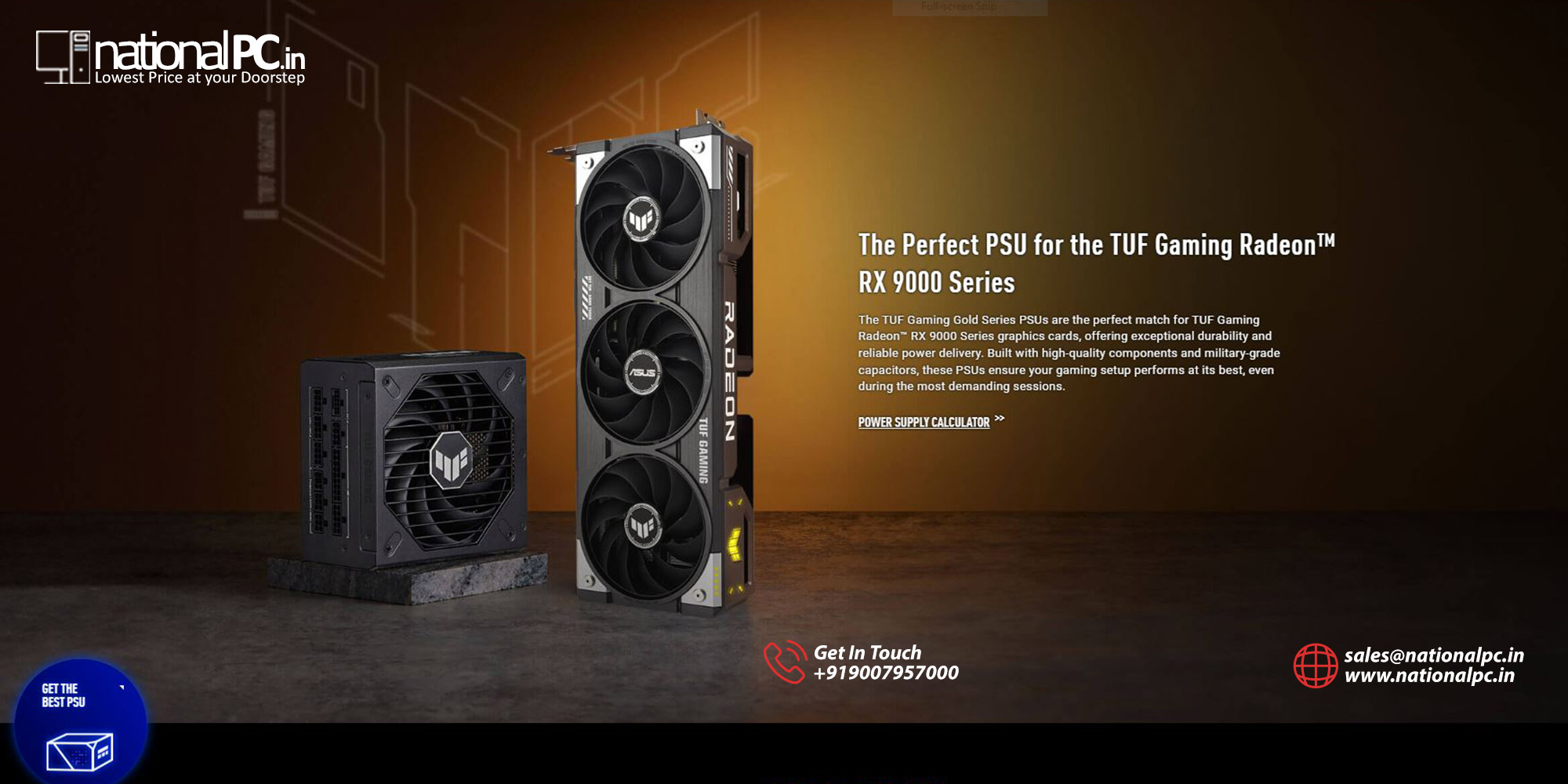 ASUS TUF Gaming Radeon RX 9060 XT OC Edition 16GB – Rugged RDNA 4 Powerhouse