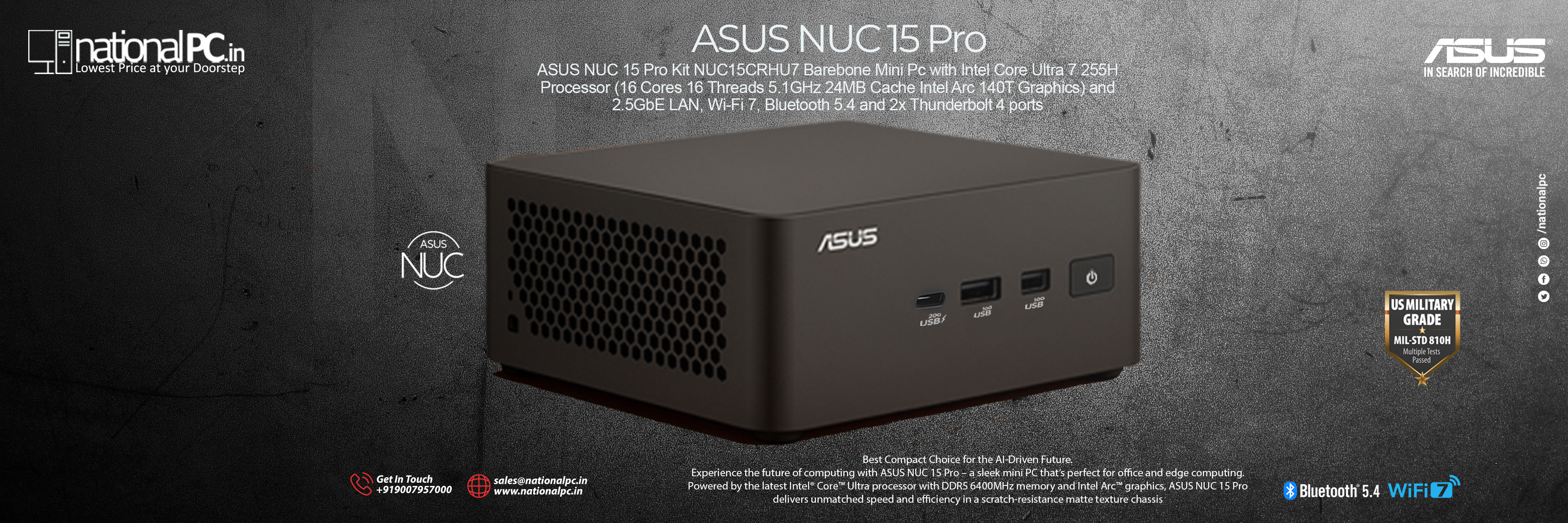 ASUS NUC 15 Pro