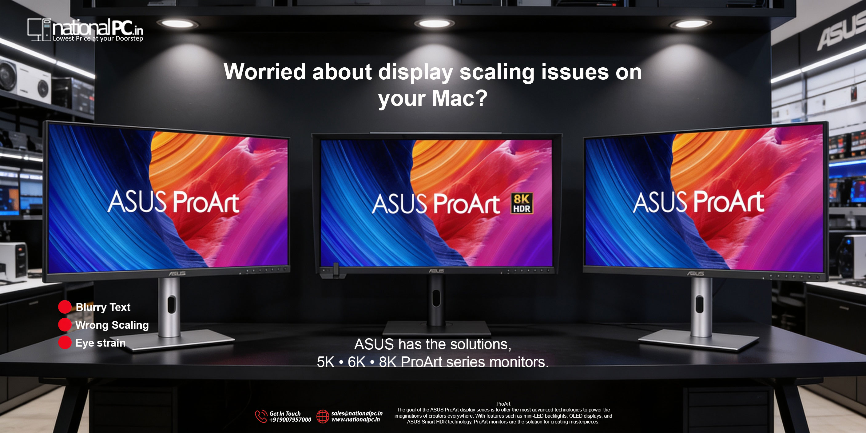 Mac Scaling Looks Wrong? ASUS ProArt 5K, 6K & 8K Monitors Fix It the Right Way