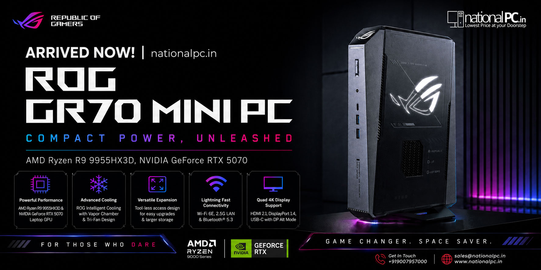 ROG GR70 Mini PC (GR70)