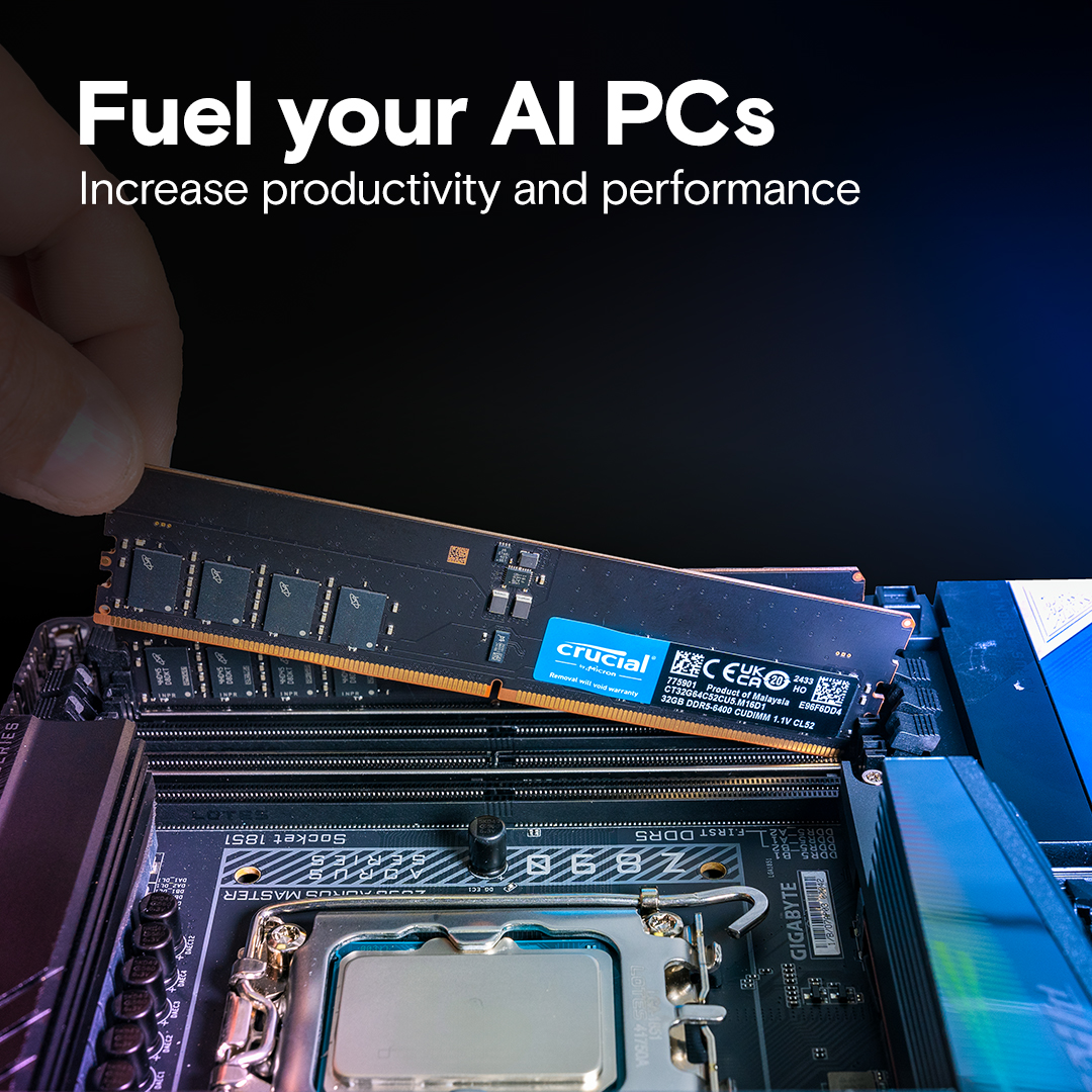 Crucial 32GB DDR5-6400 CUDIMM Desktop Memory - image 5