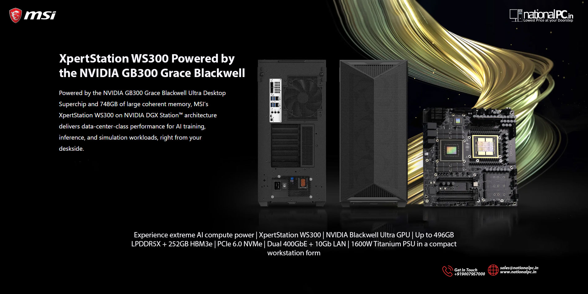 MSI XpertStation WS300 Review: The Ultimate Desk-Side AI Supercomputer for Enterprise Workloads