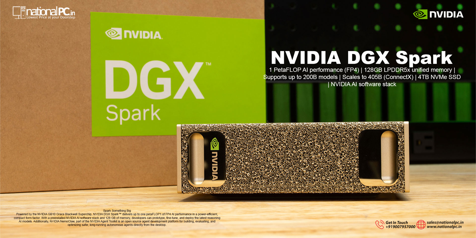 NVIDIA DGX Spark 4TB Review — Desktop AI Supercomputer Redefined