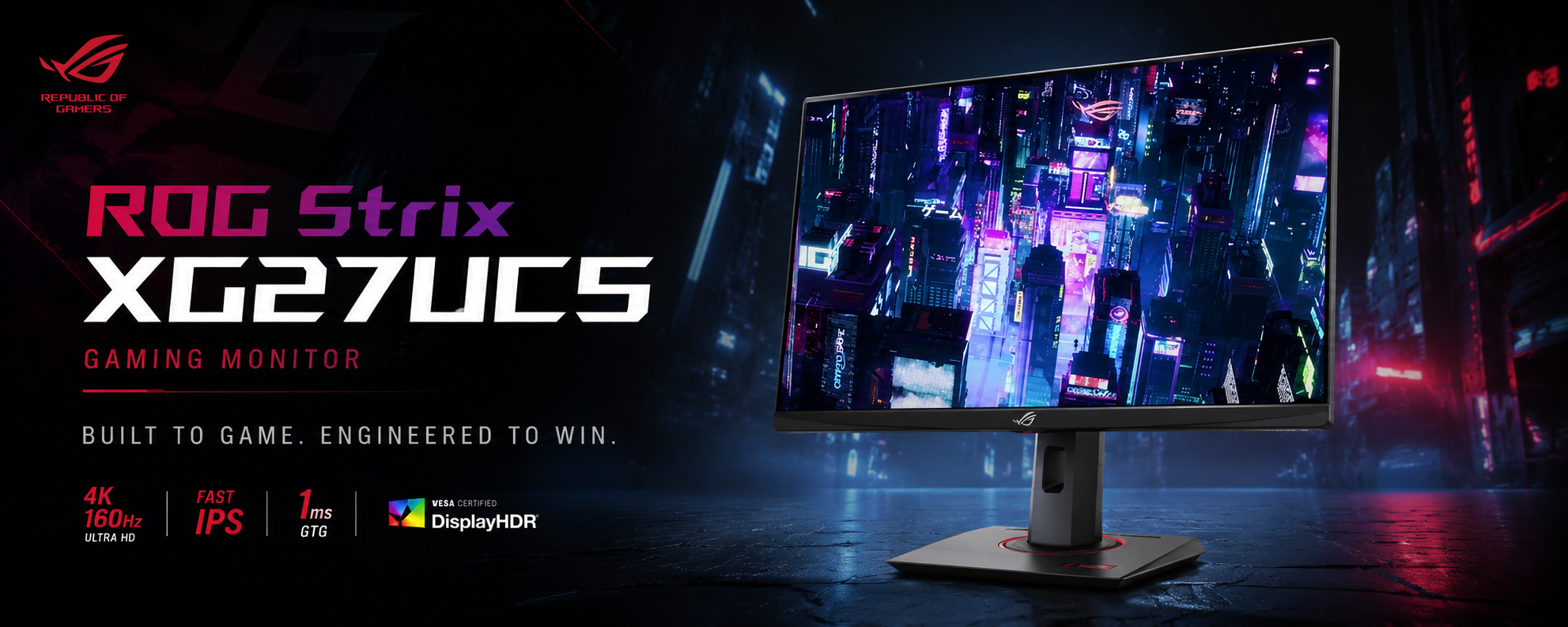ROG Strix XG27UCS Review: 27-inch 4K 160Hz Gaming Monitor