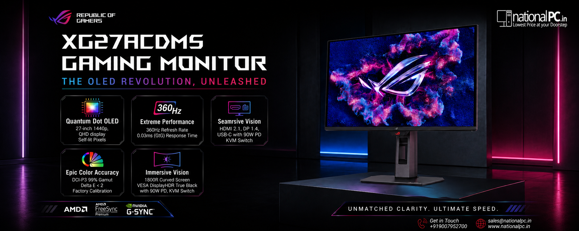 ASUS ROG Strix OLED XG27ACDMS Buyer’s Guide – Watch the NationalPC Video Review