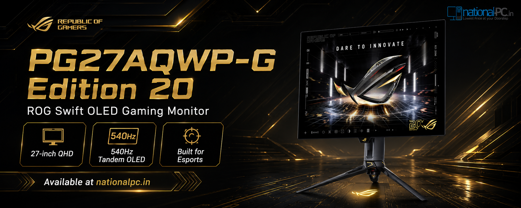 PG27AQWP-G Edition 20 Review | 540Hz OLED Monitor