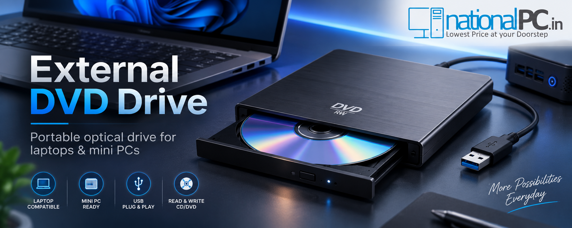External DVD Drive Review: A Simple Upgrade for Laptops and Mini PCs