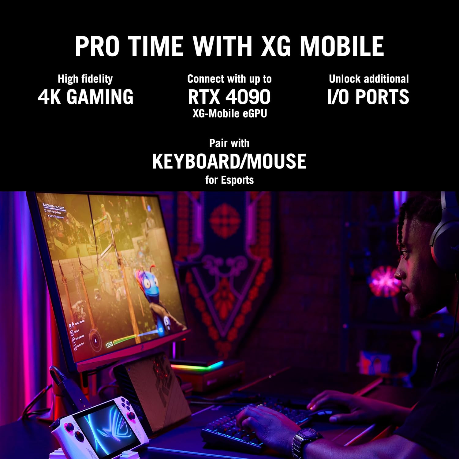 ASUS ROG Ally RC71L-NH001W Handheld Gaming Console white - image 9