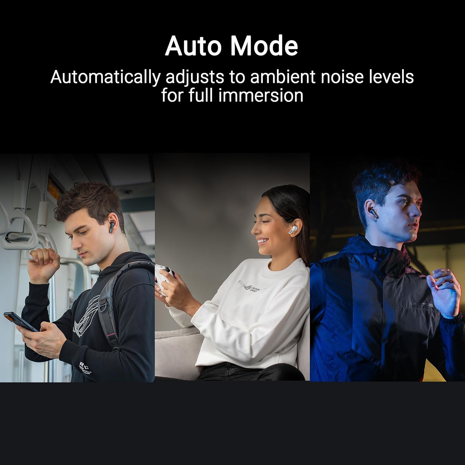 ASUS ROG Cetra True Wireless SpeedNova White Gaming Headphones - image 6