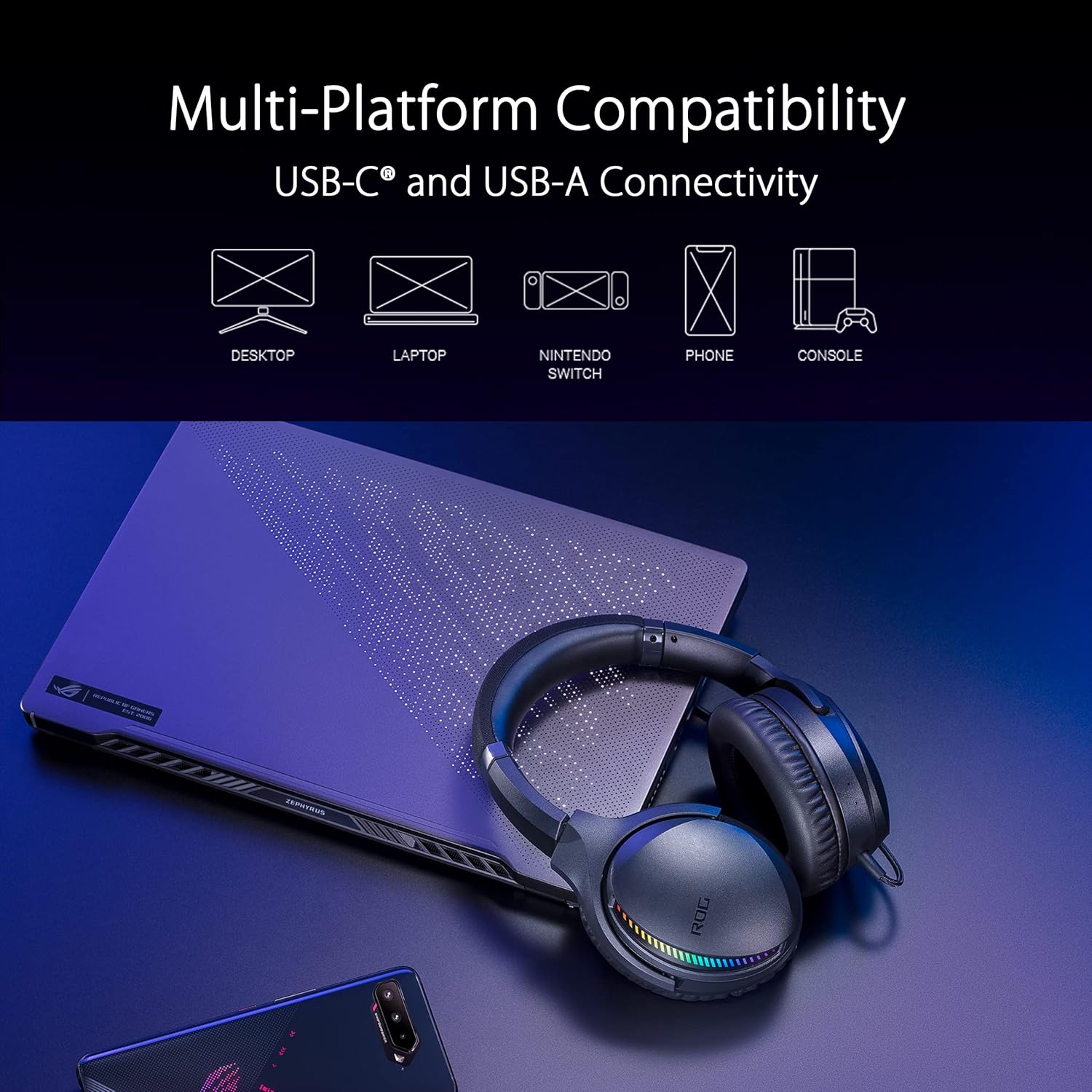 ASUS ROG Fusion II 300 Wired Gaming Headset - image 6