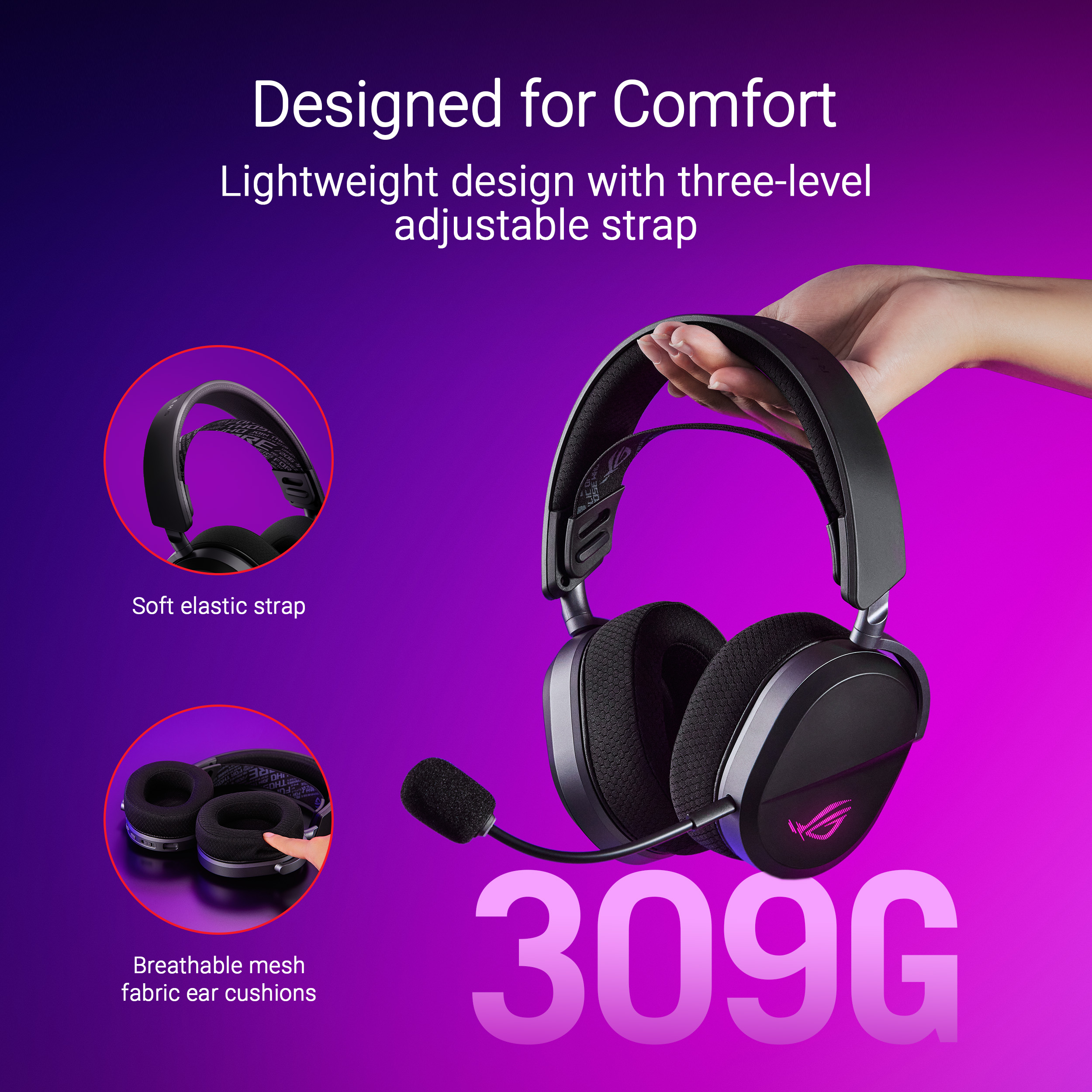 ASUS ROG Pelta Wireless RGB Gaming Headset - image 6