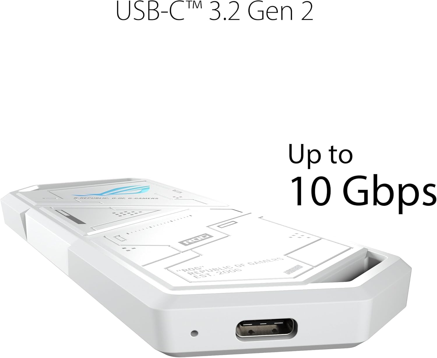 ASUS ROG Strix Arion White M.2 NVMe SSD Enclosure - image 2