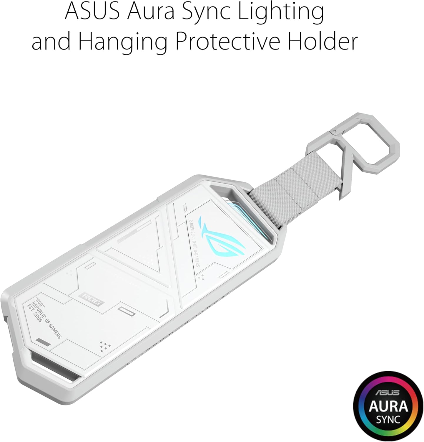 ASUS ROG Strix Arion White M.2 NVMe SSD Enclosure - image 7