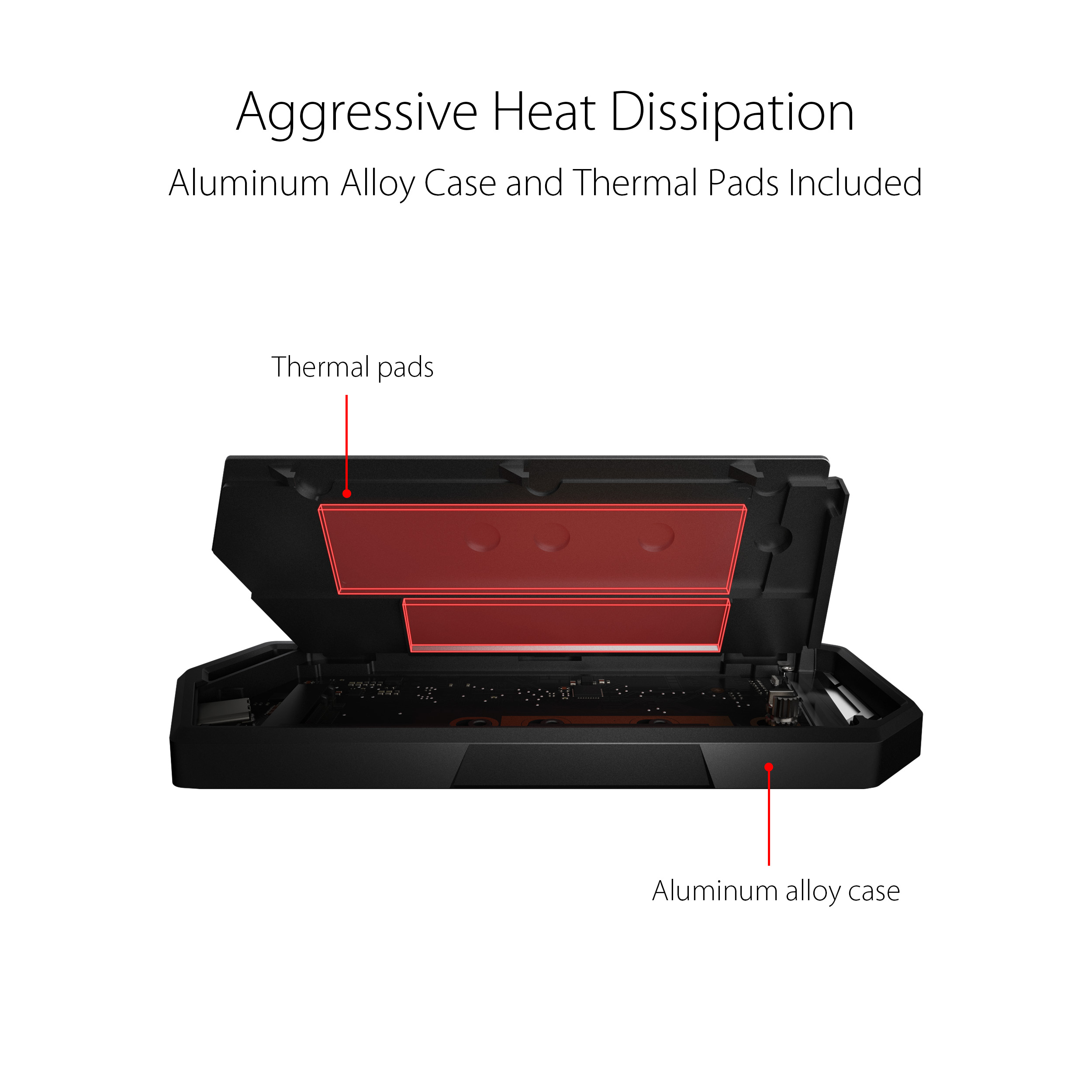 ASUS ROG Strix Arion Black M.2 NVMe SSD Enclosure - image 5