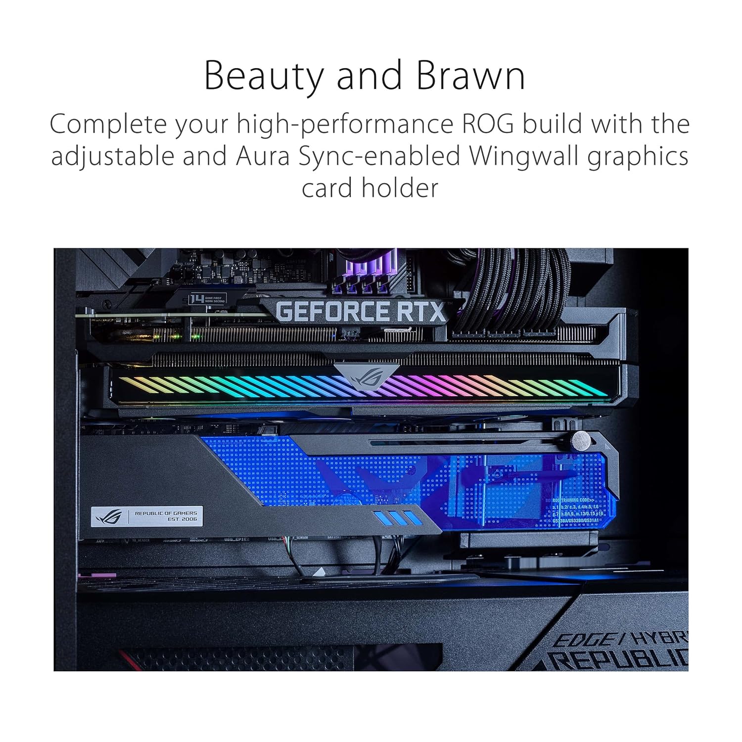 Asus ROG Wingwall Graphics Card Holder - image 6