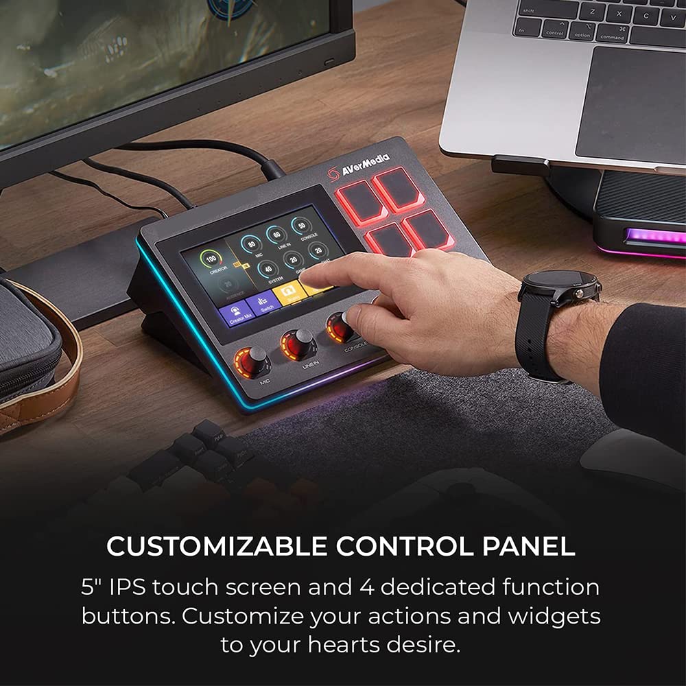 Avermedia Live Streamer Nexus AX310 Audio Mixer - image 6