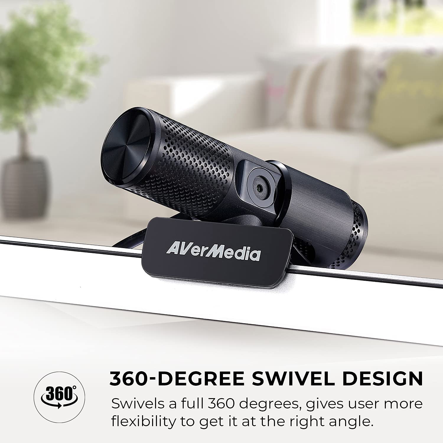 Avermedia PW313 Black Webcam - image 7