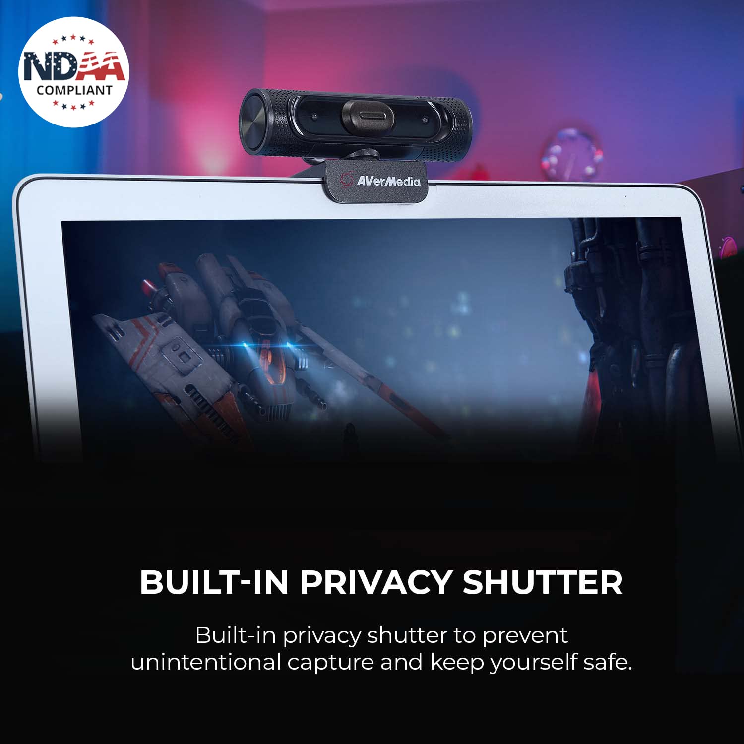 Avermedia PW315 Black Webcam - image 7